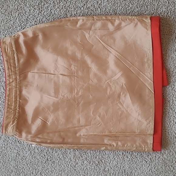 J.Crew Bright Orange Wool Blend Pencil Skirt Women’s 00 FA12 - Picture 10 of 14